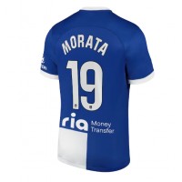 Muški Nogometni Dres Atletico Madrid Alvaro Morata #19 Gostujuci 2023-24 Kratak Rukav